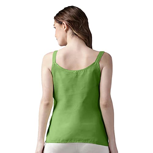 Image of Cotton Short Camisole Non-Stretchable Slip for Women | Short Kurti Slip | Short Camisole | Half-Length Lining | Waist Length Inner | Sameez | Samij(Half Slip)