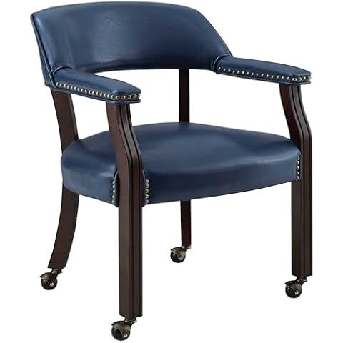 Warmiehomy Faux Leather Dining Chair Cover