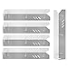 SH1591 (5-pack) Stainless Steel Heat Plate, Heat Shield for Select Gas Grill Models By Uniflame, Lowes Models and Others