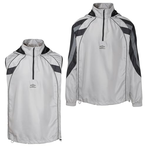 Umbro Men's Zip Off Sleeve Wind Jacket3