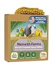 Nemeth Farms Premium Non-GMO Spray Millet Treat | Hand-Harvested Bird Snack | 100% Edible Tops | Sun-Dried Supplement for Parakeets, Cockatiels, Finches, Lovebirds, Canaries