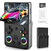 Colourbing RG36PRO, console portatile retro, schermo IPS 3,5", 30 000+ giochi, TF 64G, batteria 3000mAh. Ideale per viaggi, regalo per teenager o partner. Nero