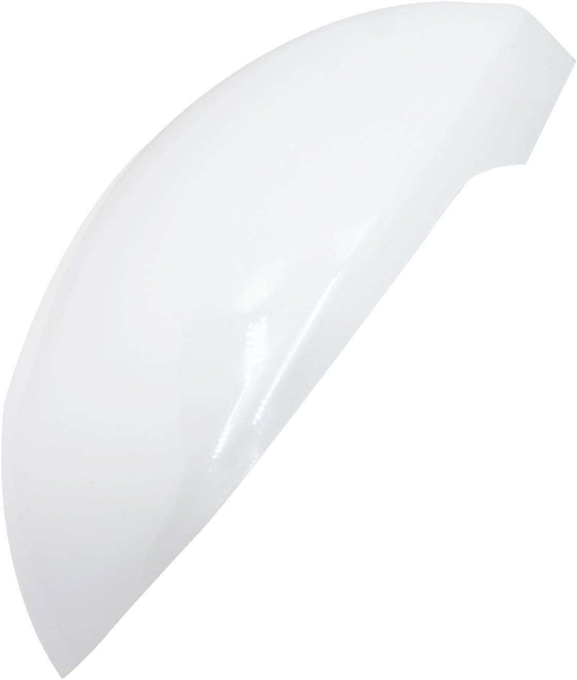 Right Passenger Side Replacement Mirror Cover Compatible with KIA K5 Optima 2016 2017 2018 2019 2020 Exterior Door Side Rearview Mirror Cap Cover With Turn Signal Light Pearl (White)