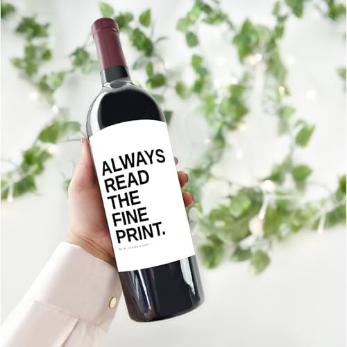 Pregnancy Announcement Wine Labels - Baby Coming Soon Announcement for Partner, Parents, Grand Parents, Auntie, Cousin & Friends - Alternative to Card - Baby Reveal Wine Label (Pack of 2) - View 5