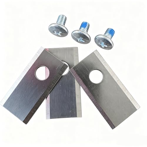 OKAYBOT Cuchillas de Repuesto para Robot Cortacésped – Juego de Cuchillas Afiladas y Duraderas, Compatible con la Serie M1, Accesorios Robot Cortacésped