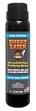 Smoke Eater - Breaks Down Smoke Odor at The Molecular Level - Eliminates Cigarette, Cigar or Pot Smoke On Clothes, in Cars, Homes, and Office - 3.5 oz Travel Bottle (Spring Fresh Linen AEROSOL)