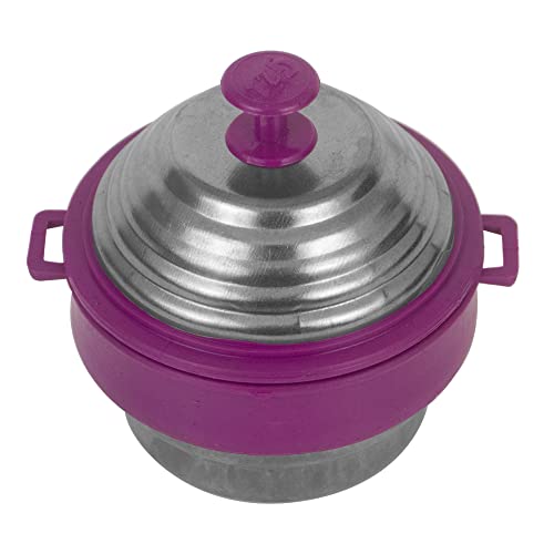Spillbox Toy Idli Cooker Miniature Household Kitchen Appliances Pretend Play Toy for Kids - (Magenta) (B09MN6JKRH) Amazon Price History, Amazon Price Tracker
