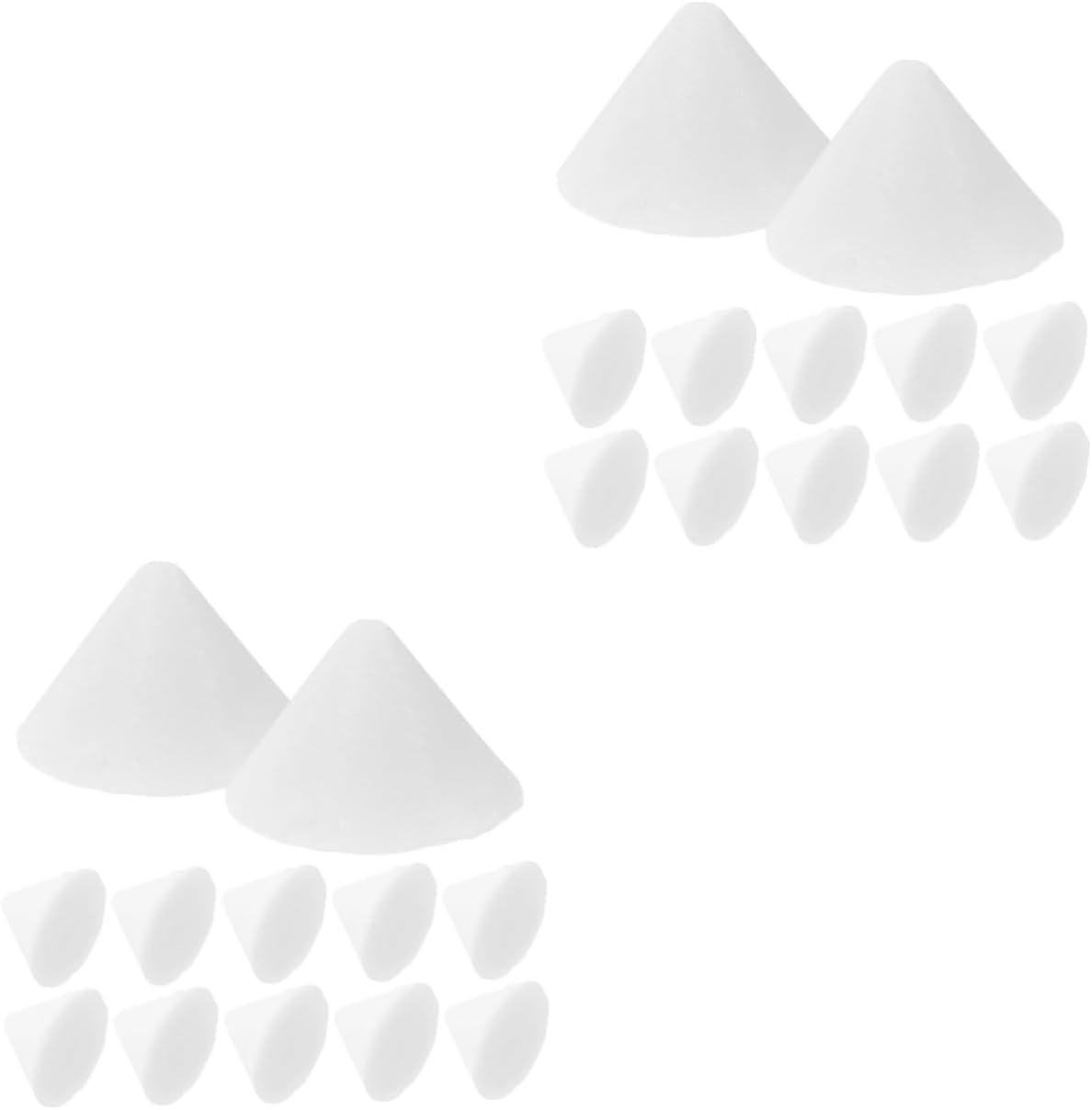 LALAFINA 100pcs Ceramic Pottery Kiln Nails Pottery Tools Sturdy Refractory Support Nails for Firing Home Kiln Supplies