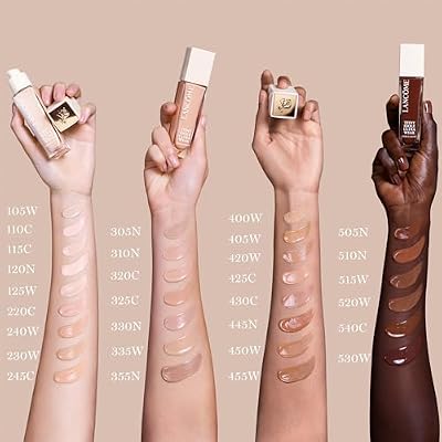 Lancome Teint Idole Ultra Wear Care & Glow Longwear Foundation with SPF 27, Hydrating Medium Buildable Coverage & Glow Finish