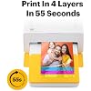 KODAK Dock Plus 4x6'' Photo Printer, 10 Sheets, Docking & Bluetooth Smartphone Printer for iPhone & Android, Instant Color Prints, 4PASS Dye Sublimation