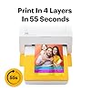 KODAK Dock Plus 4x6'' Photo Printer, Docking & Bluetooth Smartphone Printer for iPhone & Android, Instant Color Prints, 4PASS Dye Sublimation (Printer + 50 Sheets)