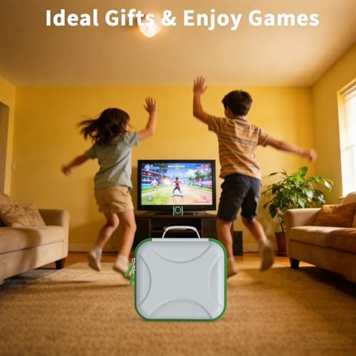 Carrying Case for Leapfrog LeapMove Active Learning Video Game System, Hard Storage Bag with Organized Compartments for Leap Move Game Console, Cables, Accessories - 3