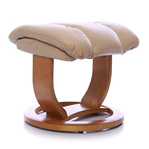 Reposapiés de piel auténtica, modelo «Saigon» 