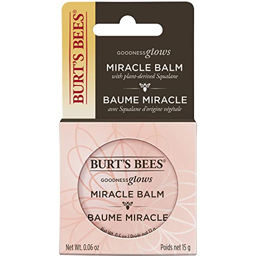 Burt's Bees 100% Natural Origin Goodness Glows Miracle Balm, Hydrates And Softens Dry Skin From Head To Toe, 0.6 Ounce Tin #TOP4