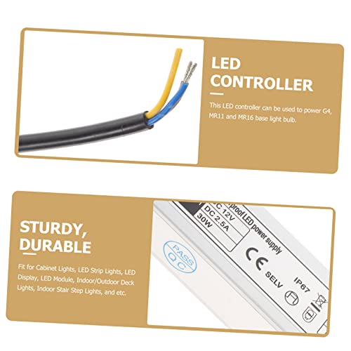 HOMSFOU 5 Unidades Motorista De Led Driver De Led De Corrente Constante Fonte De Alimentação Para Di