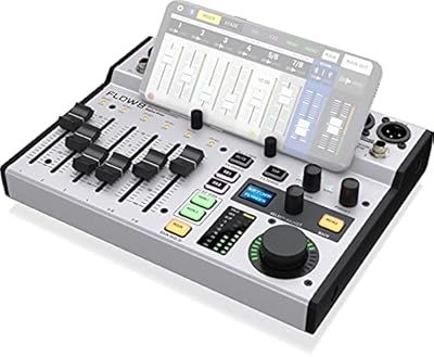 Behringer FLOW 8 Mezclador Digital De 8 Entradas Con Control De Audio Y De Aplicaciones Por Bluetooth, Faders De Canal De 60 Mm, 2 Procesadores De Efectos Y Una Interfaz USB/De Audio | Ya disponible en tu tienda friki favorita! En mundofriki.es!
