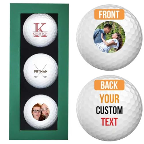 Personalized Golf Balls 3-Pack