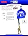 Palmer Safety SRD 30 FT. Self Retracting Lifeline I ANSI Z359.14-2021 Class 1 I SRL Device Swivel Top Galvanized Cable w/Small Steel Snap Hook I Fall Arrest Safety Yoyo