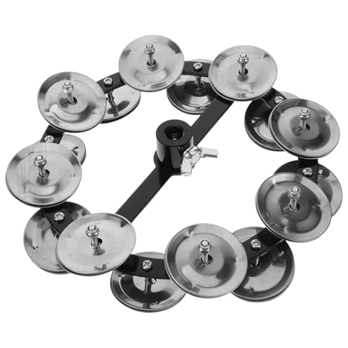 Tambourine hi-hat double rangée pour éliminer les rythmes plats sur batterie