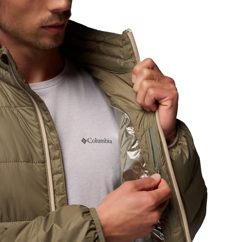 Columbia Men's Voodoo Falls 590 Turbodown II Jacket, Stone Green, Medium