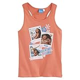  vaiana - Camiseta de Tirantes - para niña Coral 5 años