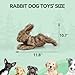 All For Paws Hundespielzeug Hase mit Quietschfunktion, 30 cm