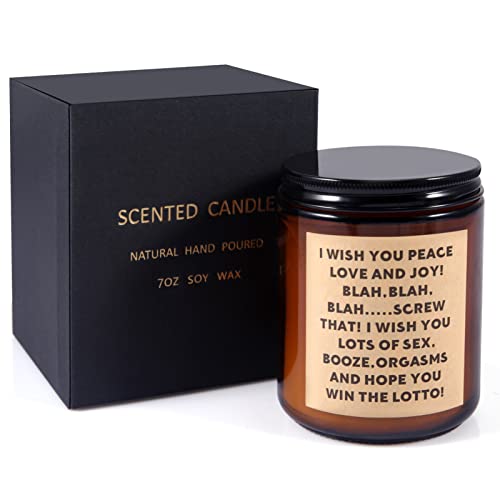 Vteepck Birthday Gifts For Women, Friend Gifts For Women, Scented Soy Candles, Funny Birthday Gifts For Her Friends Wife, Bday Gift For Sister Coworker, Candle Gifts For Women #TOP6