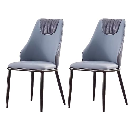 Chaise de cuisine lot de 2 assise rembourrée facile à nettoyer pour restaurant