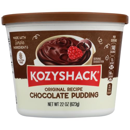 Kozy Shack Original Recipe Chocolate Pudding, 22 oz Tub