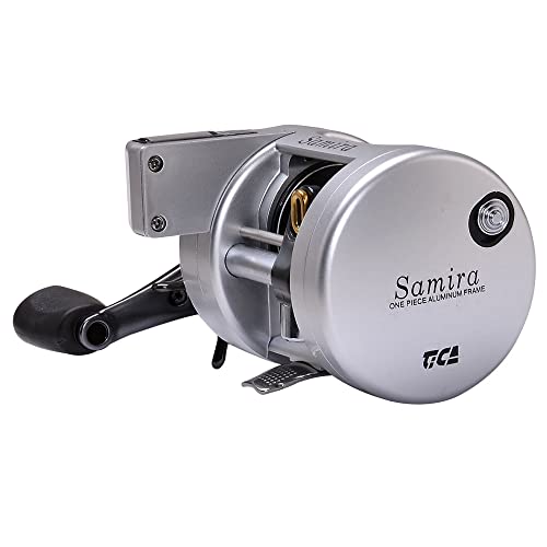 Tica Kl150Lc Samira Kokanee Kl Series Baitcasting Reels (Conventional Reel W/Star Drag) 5.2 Gear Ratio, Multi #TOP5