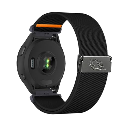 �R���p�`�u�� Garmin Forerunner 165 / 165 Music �o���h �҂ݍ��݃i�C�����X�g���b�v �ϋv�� �\�t�g�l�C ������� �X�e�����X���o�b�N���t�� �X�|�[�c �x���g �Ή� Garmin Forerunner 165 / 165 M
