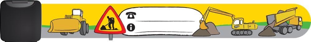 Infoband I.D. Travel Wrist Band for Kids - Construction