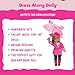Irish Step Dancing Doll Outfit (4 Piece Set)- Premium Handmade Clothes and Accessories for All 18