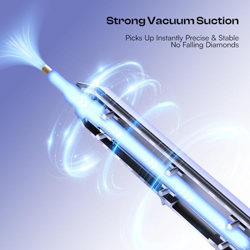 Image of Caydo Electric Diamond Art Pen, Wireless & Wearable & Rechargeable & No Wax Pen, Ultra Quiet Diamond Painting Tools for Kits for Adults, EP5