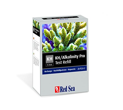 Red Sea Fish Pharm ARE21411 Reagent KH/Alkalinity Pro Kit Refill for Aquarium, 75 Tests