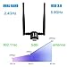 USB WiFi Wireless Adapter for PC - Techkey 1200Mbps Dual Band 2.4GHz/300Mbps 5GHz/867Mbps High Gain Dual 5dBi Antennas Network WiFi USB 3.0 for Desktop Laptop with Windows 10/8/7/XP Mac OS/10.9-10.15…