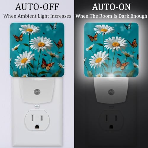 Lámpara de noche con sensor crepúsculo NEWzone LED miniatura 2
