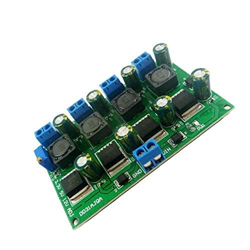 Stap Down Board Multi-Channel Power Module 3A Instelbare uitgang 3.3V 5V 12V Buck Converter voor Voltage Verminderde… - Image 4