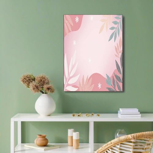 Peinture feuilles dessinées à la main dorée pour créer un havre de paix dans votre maison