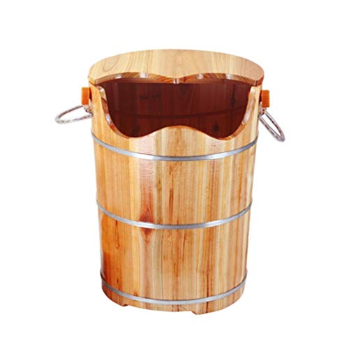 Spa de pies y piernas de madera para uso doméstico
