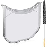 Uszily ADQ566564 Lint Filter Replacement for LG and Kenmore Dryers, New Version ADQ566564 Filter (Bottom with Notches), Ultra Durable Lint Screen Trap with Dryer Vent Lint Brush