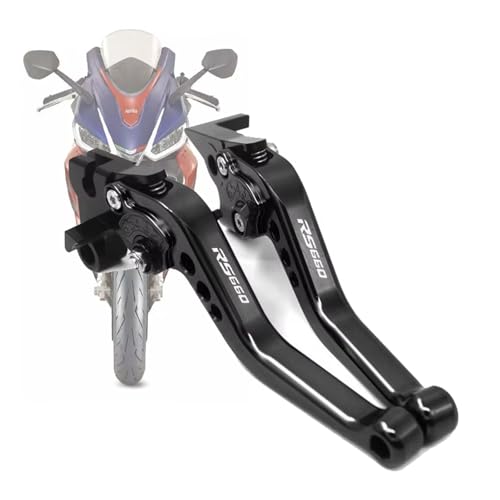 Palancas embrague freno ajustables Aprilia RS660 accesorios CNC 3