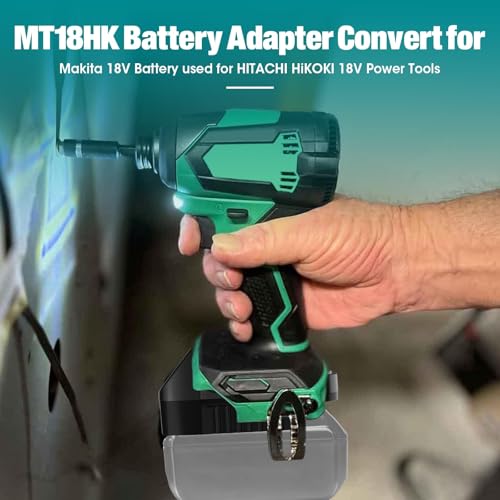 ASUNT Adaptador de bateria para bateria de lítio Makita 18V para funcionar com ferramentas elétricas