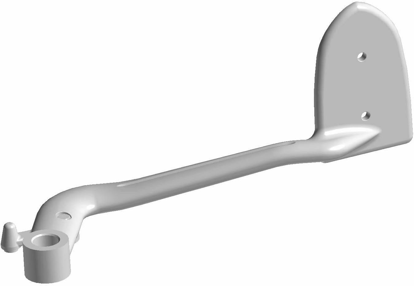 Indian Motorcycle Brake Pedal, Cruiser Black, Genuine OEM Part 1023250-266, Qty 1