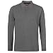 Produktbild Pierre Cardin Mens Neue Saison langarm Klassisches Premium Polo T-Shirt anbringen. (2X-Groß, Holzkohle Marl)