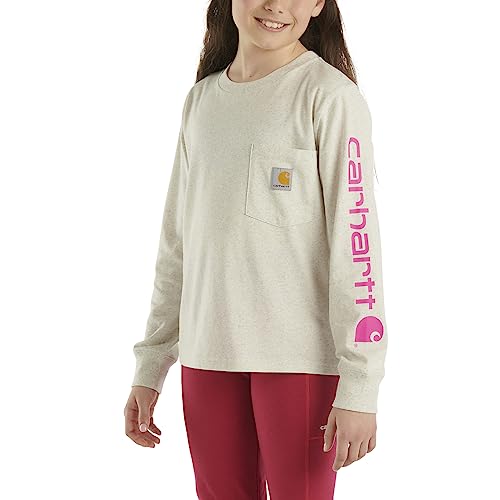 Image of Carhartt Girls Long-Sleeve Pocket Tee T-Shirt