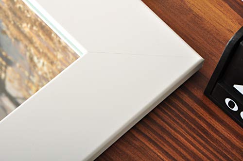 Brandtworks, Wall Mirror, 32" X 55", Pure White #TOP7