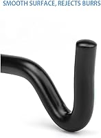 Vista 3 de Gancho de privacidad y pestillo de ojo con cierre fácil para puerta de granero, negro (6 pulgadas-2 piezas)