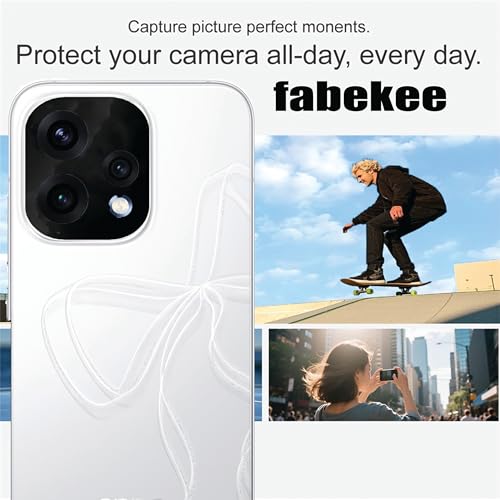 Image of FabeKee Camera Lens Protector Compatible With Oppo Reno15Pro 9H Tempered Glass, Anti-Scratch, HD Clear, Easy Installation, Ultra-Thin Camera Lens Protection