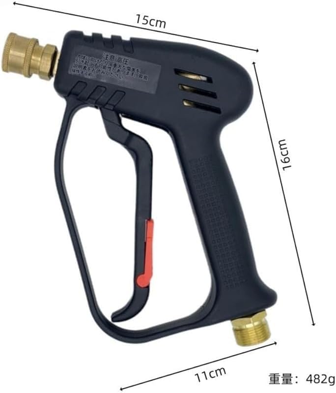 [AZIEBAY] ショートガン互換高圧洗浄機ノズル｜5in1多角度調整可能クイックコネクトアダプター｜4000psi対応｜車・オー